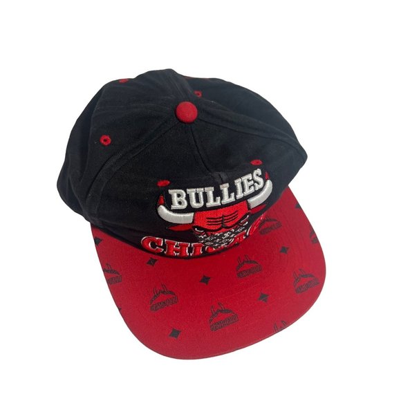 Chicago Bullies NBA Red and Black Snapback Hat - Picture 11 of 11